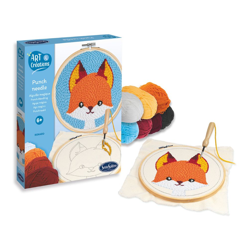Sentosphere Punch Needle Craft Kit - Renard