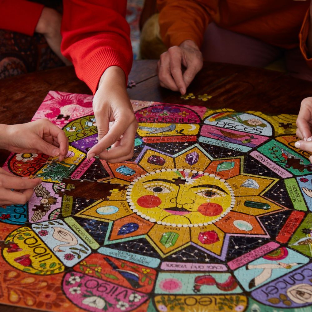 eeBoo 1000 Piece Jigsaw Puzzle - Astrology