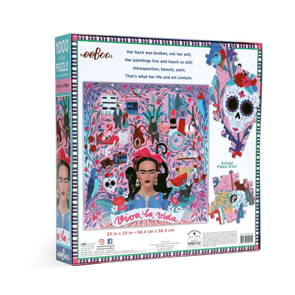 eeBoo 1000 Piece Jigsaw Puzzle - Viva La Vida