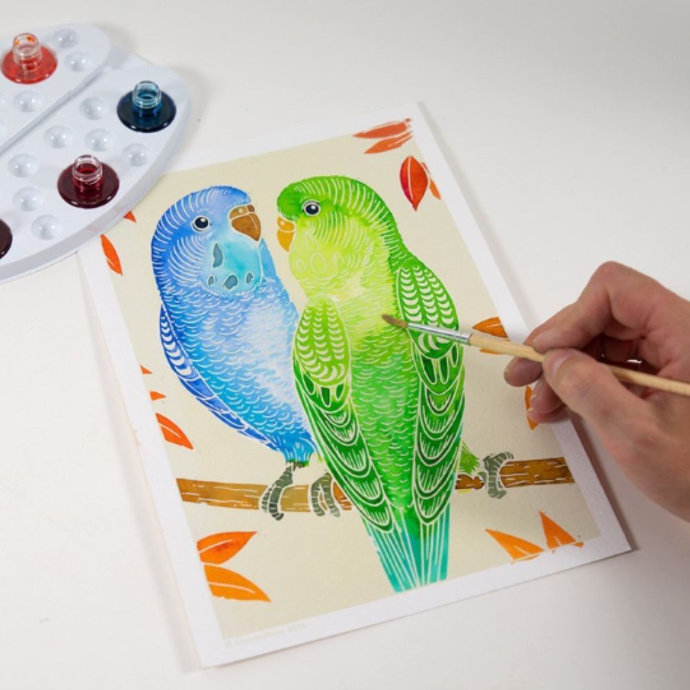 Aquarellum Junior Parrots