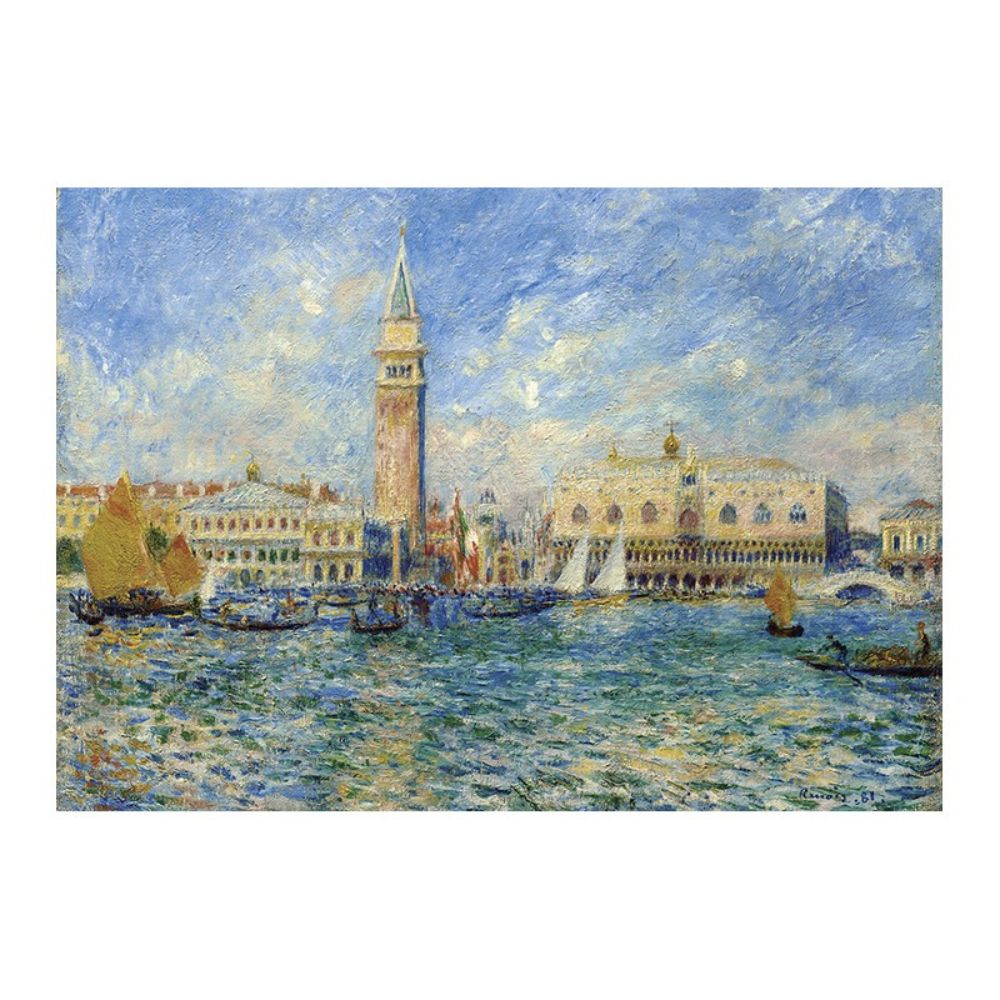 Calypto Jigsaw Puzzle 1000 Piece - Renoir's The Doge's Palace, Venice