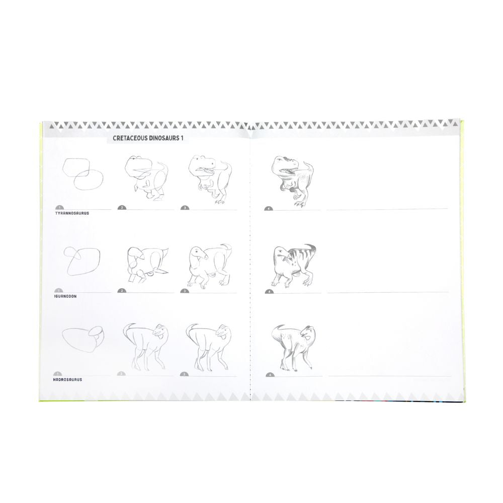 eeBoo Learn to Draw - Dinosaurs