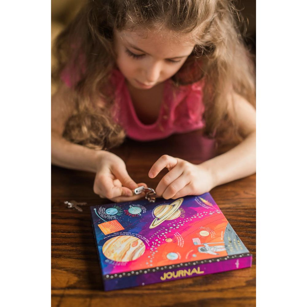 eeBoo Diary with Lock & Key - Space Adventure