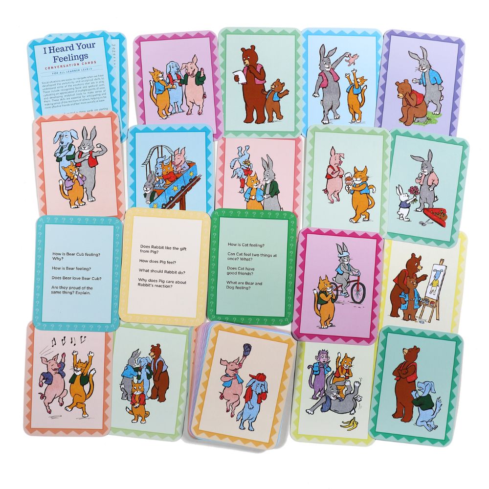 eeBoo Conversation Cards - I Heard Your Feelings