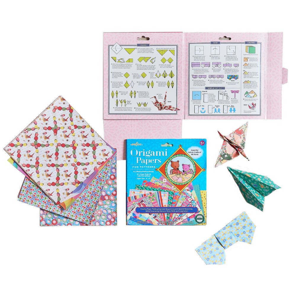 eeBoo Origami Papers - Fun Patterns