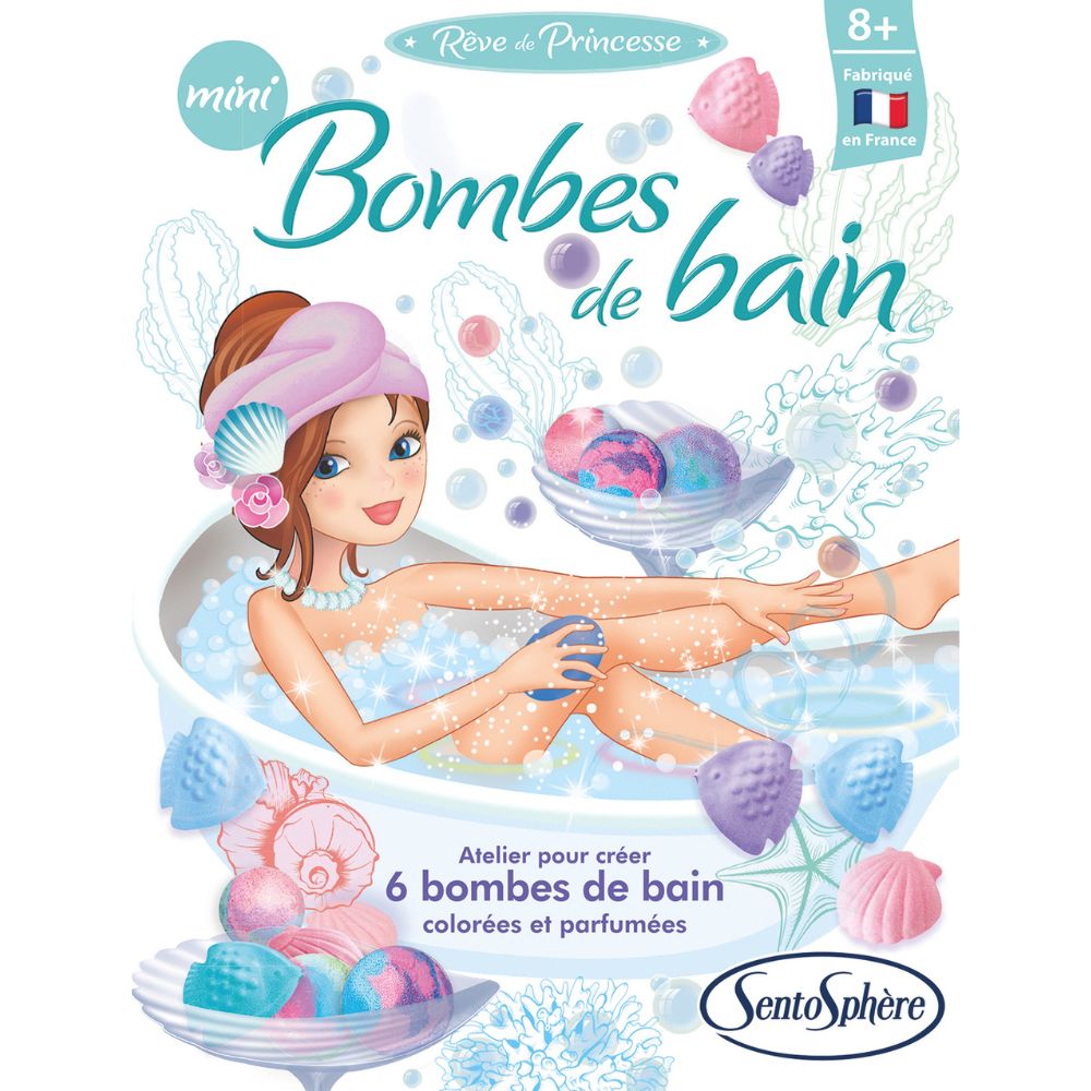 Sentosphère Make Your Own Mini Bath Bombs Kit