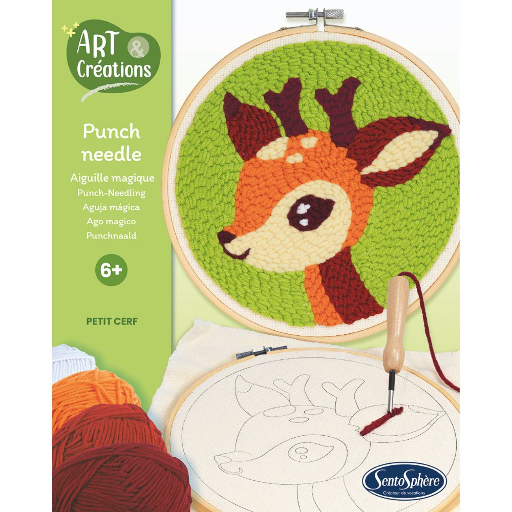 Sentosphere Punch Needle Craft Kit - Little Deer