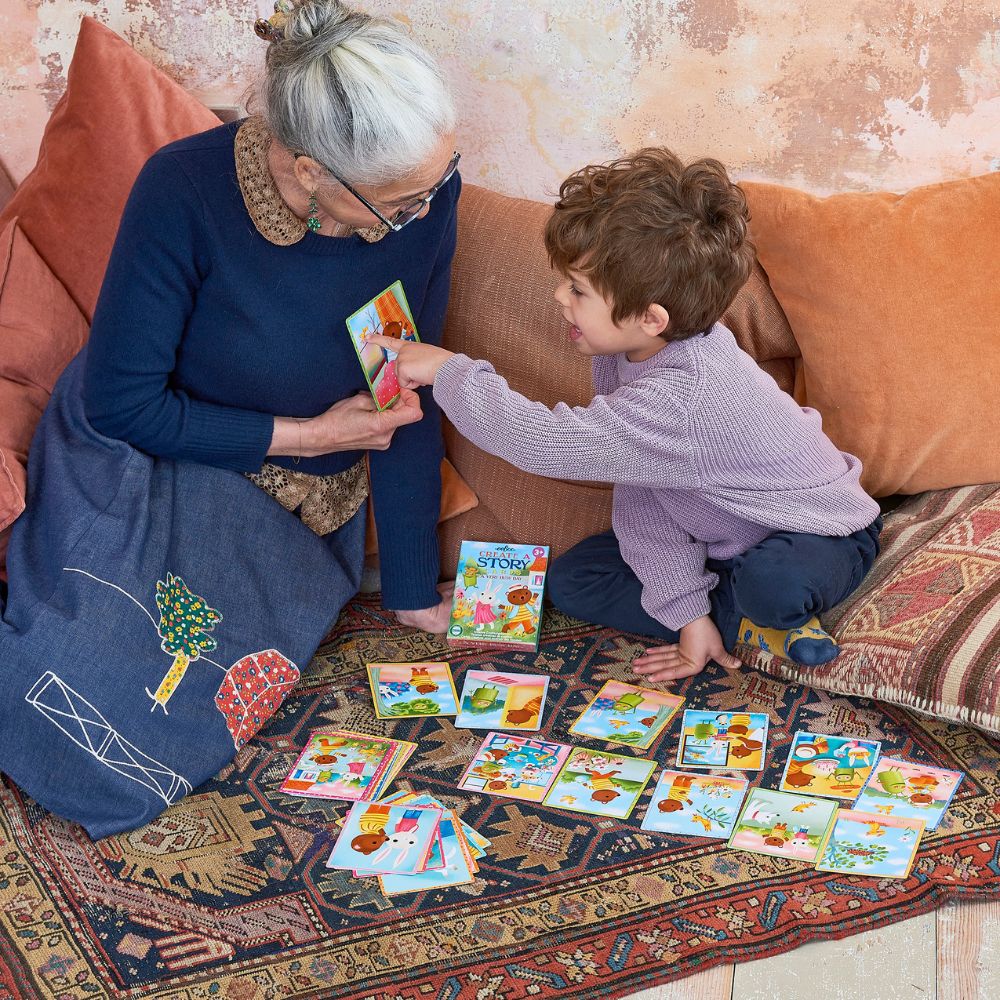 eeBoo Create A Story Cards - A Very Busy Day