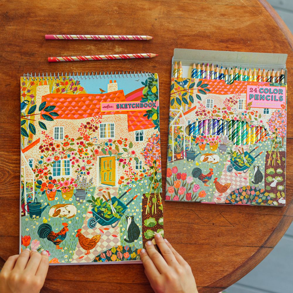 eeBoo Sketchbook - English Cottage
