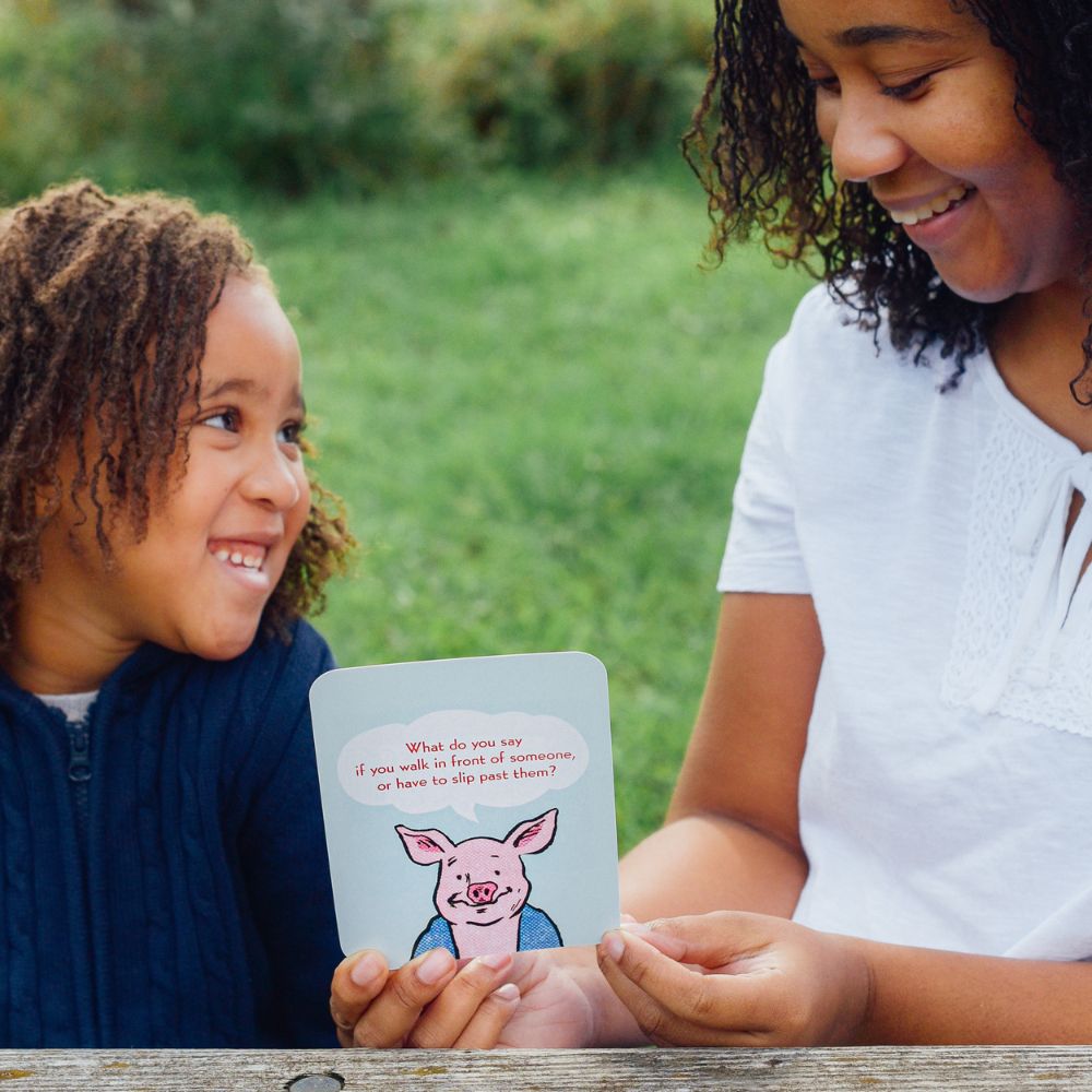 eeBoo Conversation Cards - Good Manners