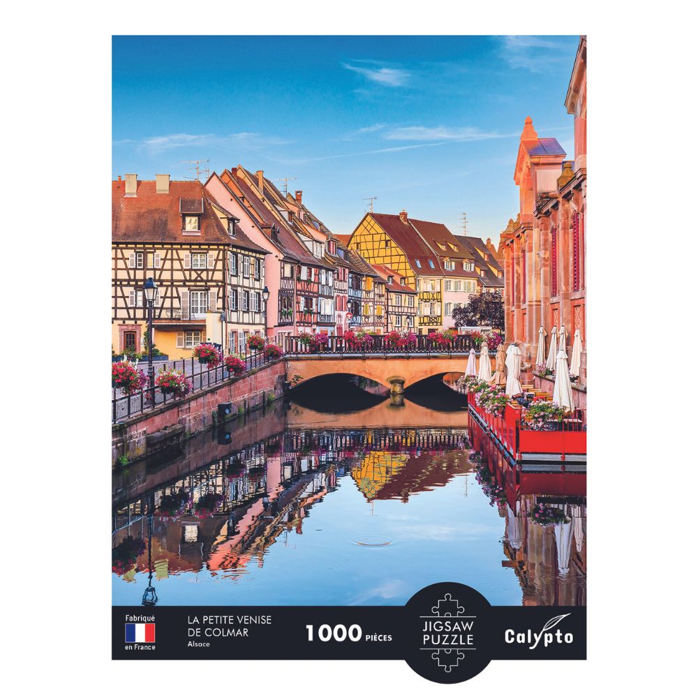 Calypto Jigsaw Puzzle 1000 Piece - Colmar's Little Venice (Alsace)