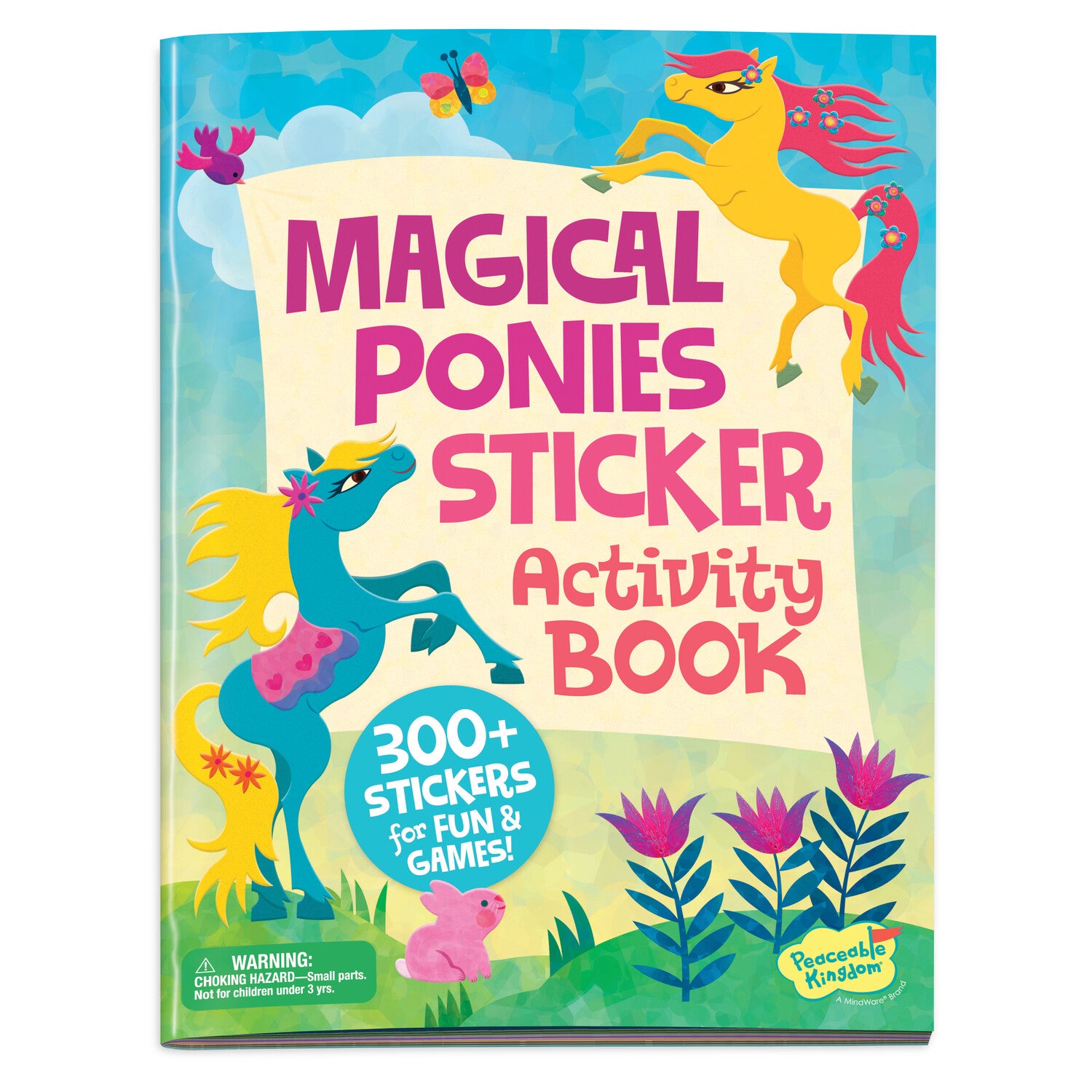 Sticker Activity Book - Magical Ponies by Peaceable Kingdom image 0
