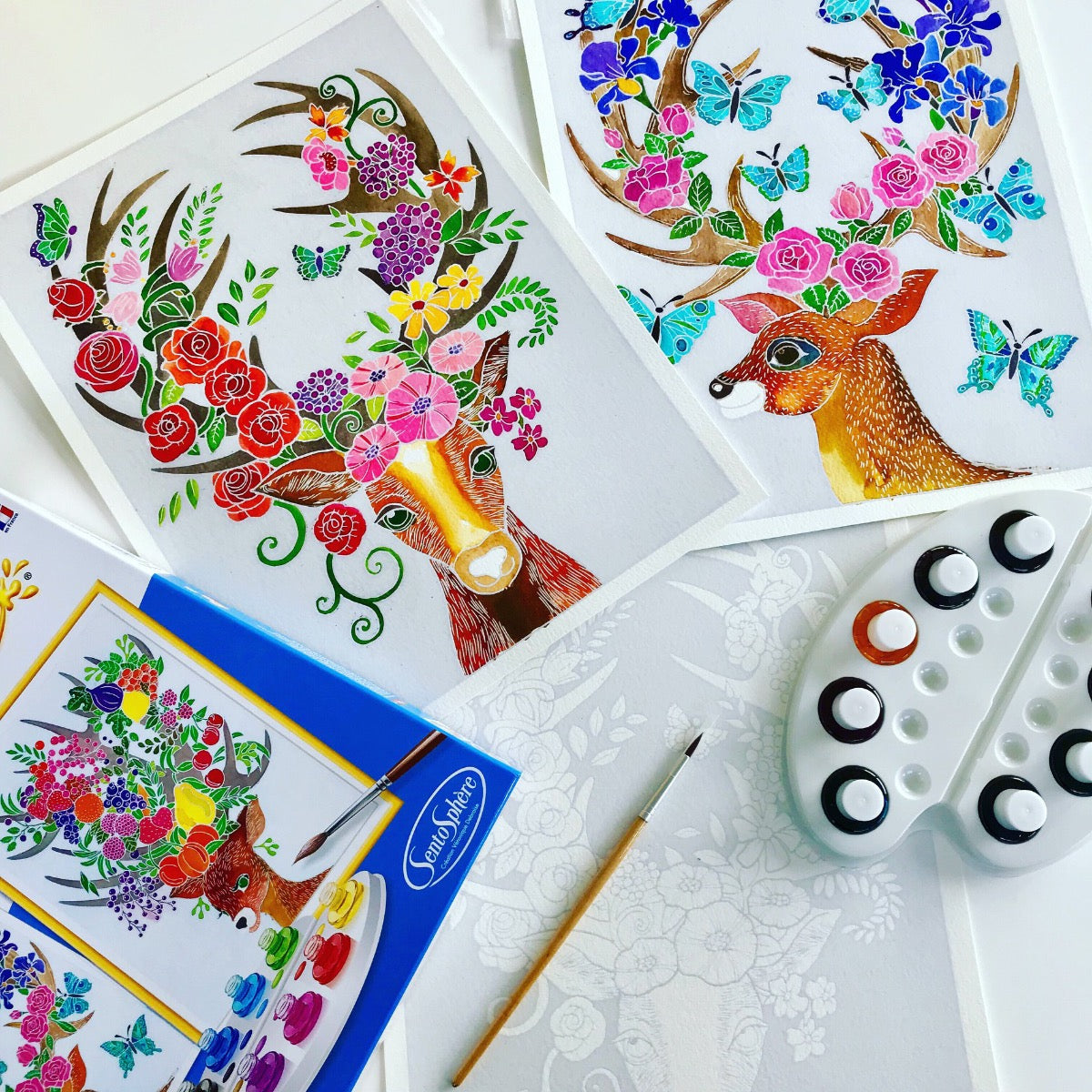 Aquarellum Enchanted Deer