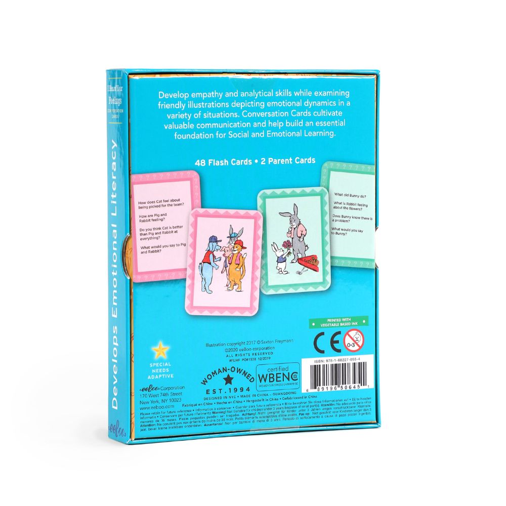 eeBoo Conversation Cards - I Heard Your Feelings