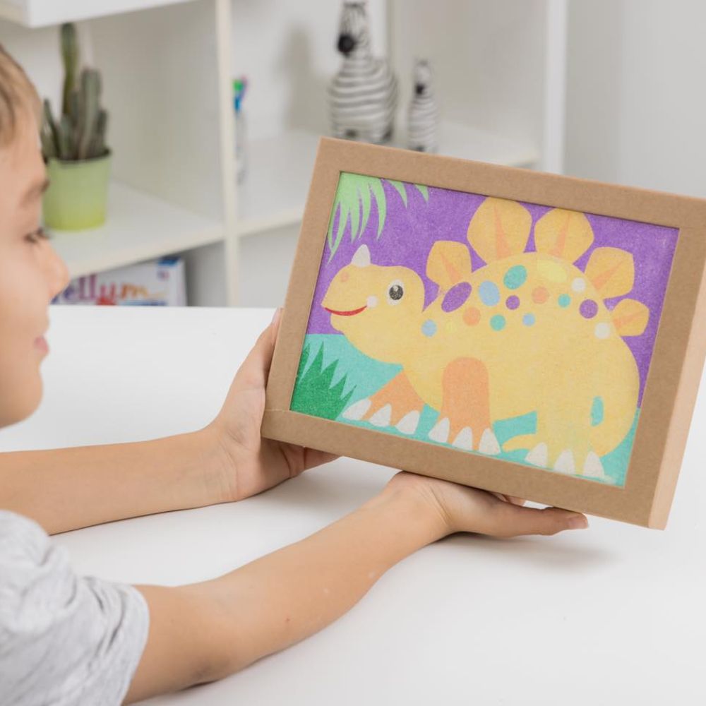 Sablimage Sand Art for Kids - Dinosaurs