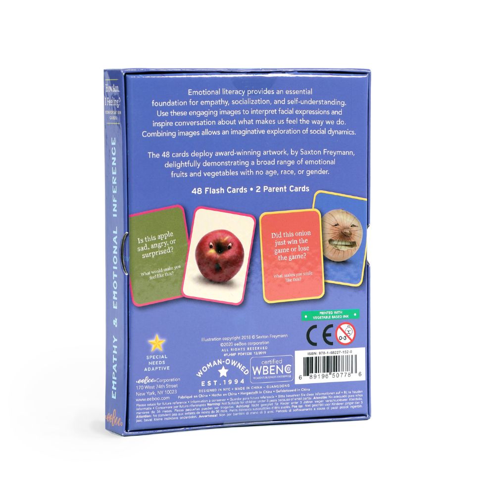 eeBoo Conversation Cards - How Am I Feeling?