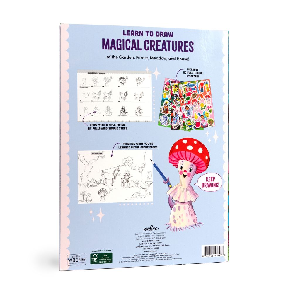 eeBoo Learn to Draw - Magical Creatures