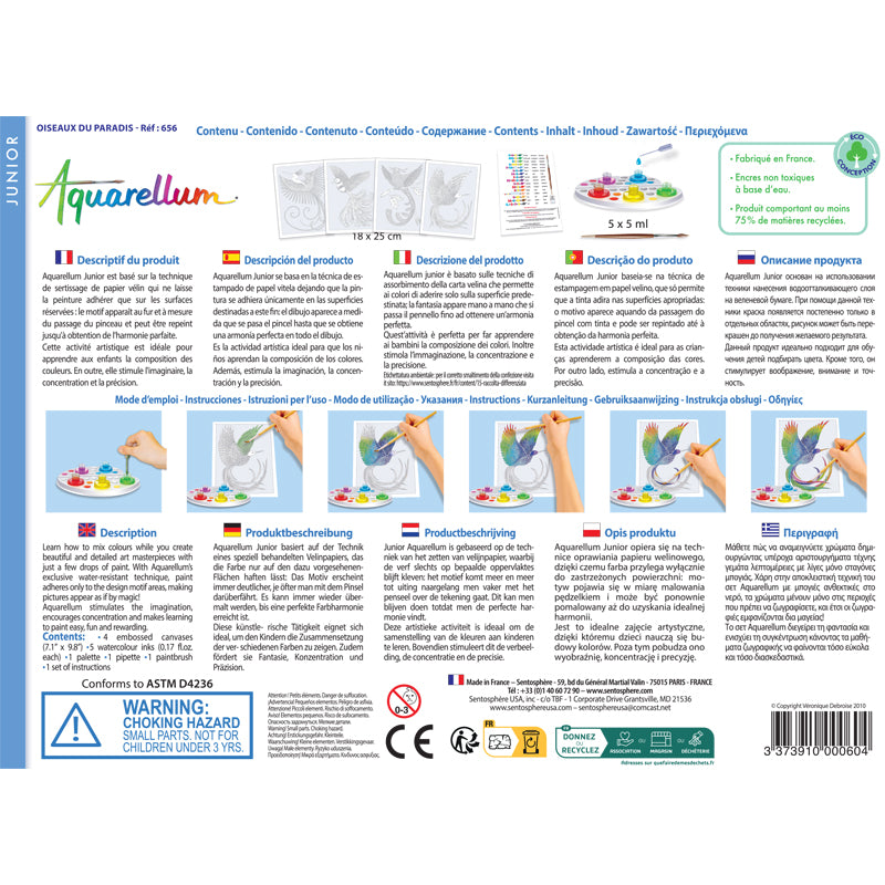 Aquarellum Junior Birds of Paradise