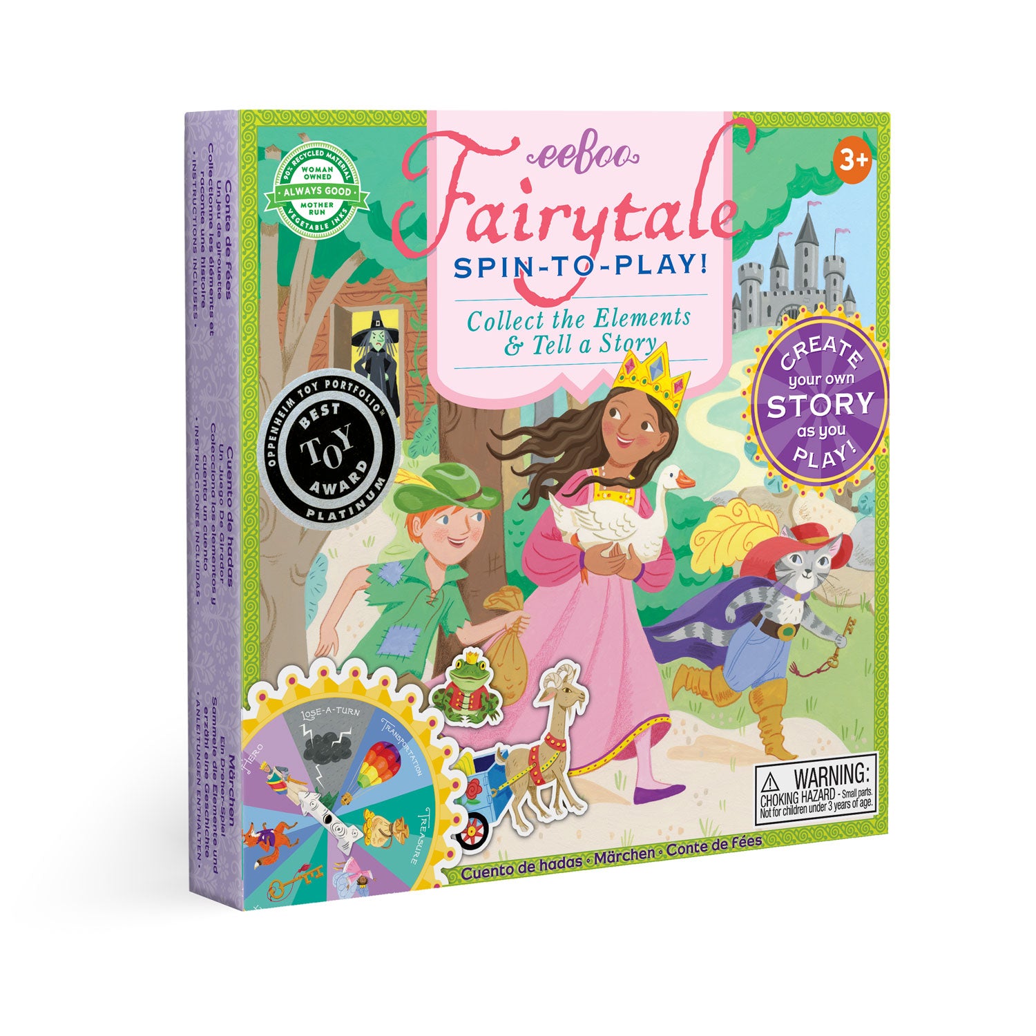 eeboo Spinner Game - Fairytale image 0