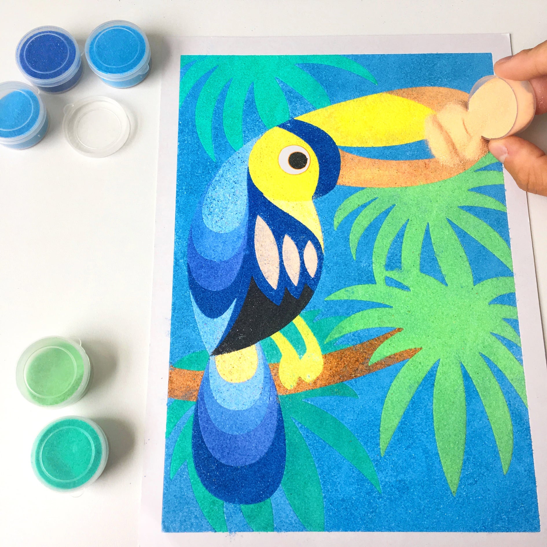 Sablimage Sand Art for Kids - South America image 3