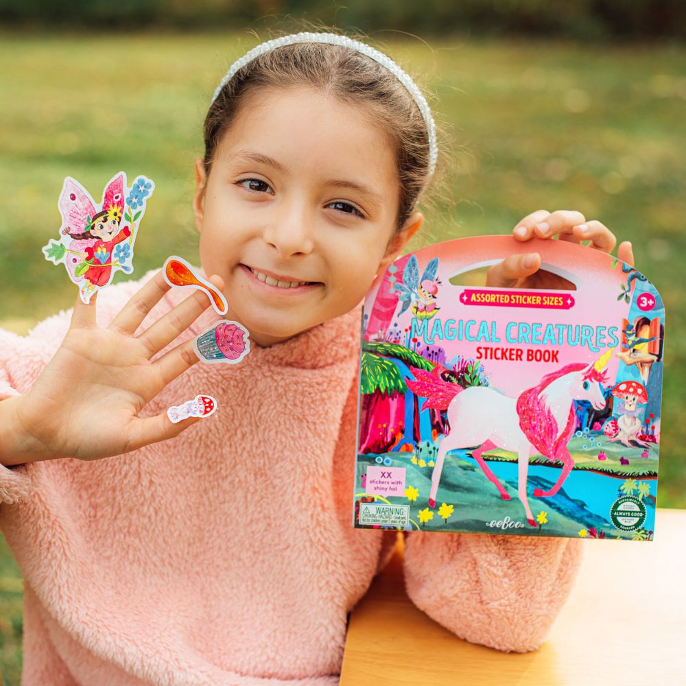eeBoo Shiny Sticker Book - Magical Creatures image 3