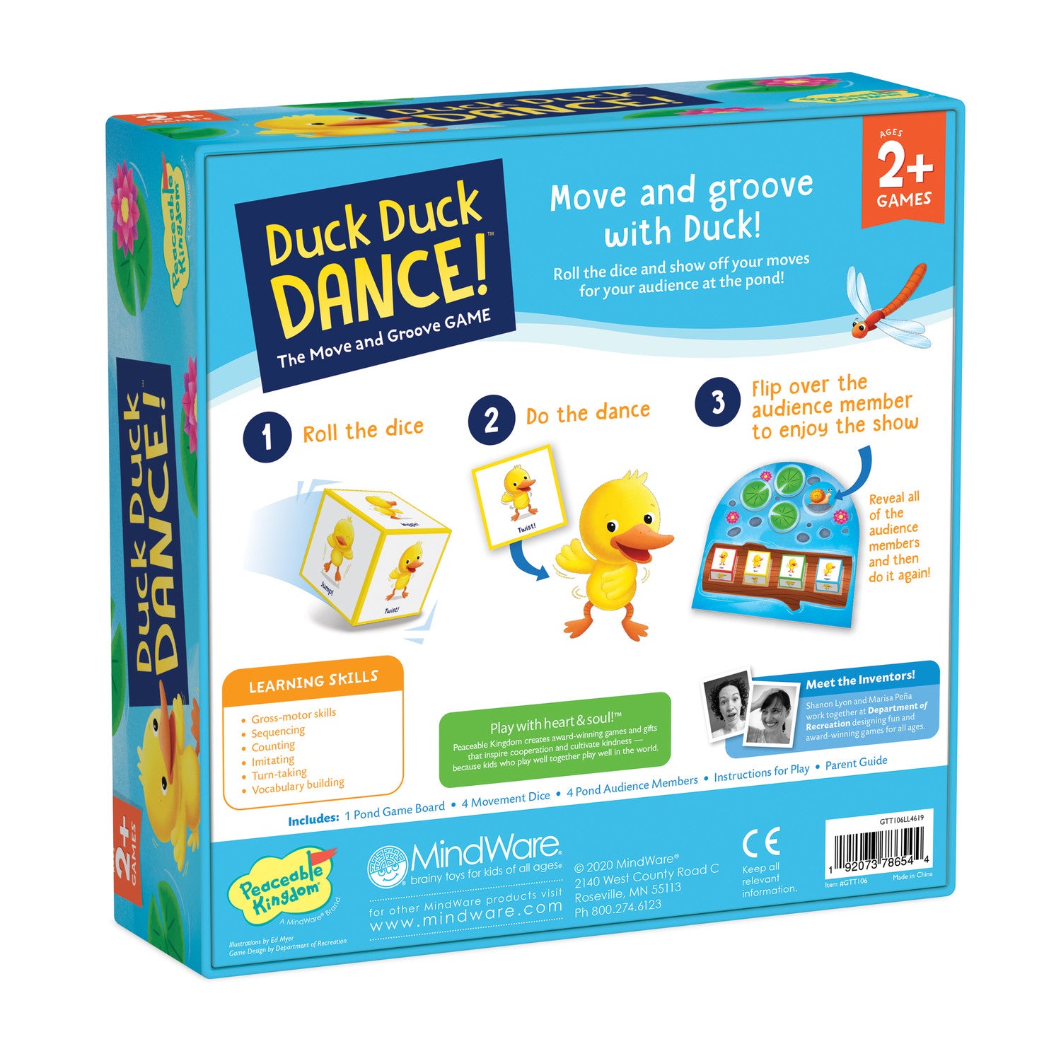 Toddler Game - Peaceable Kingdom Duck Duck Dance image 4