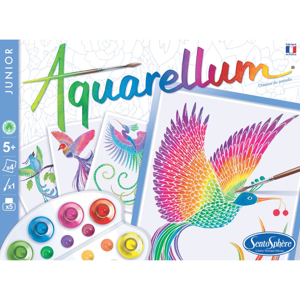 Aquarellum Junior Birds of Paradise