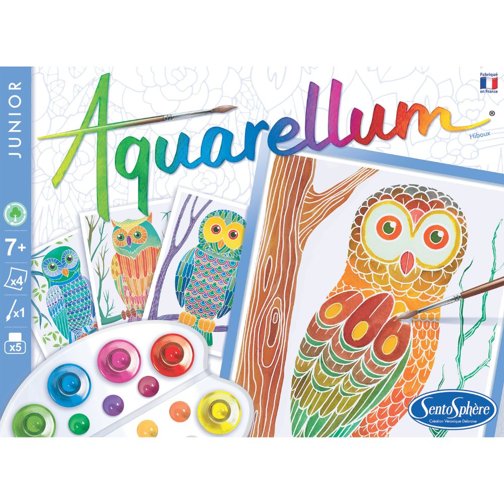 Aquarellum Junior Owls