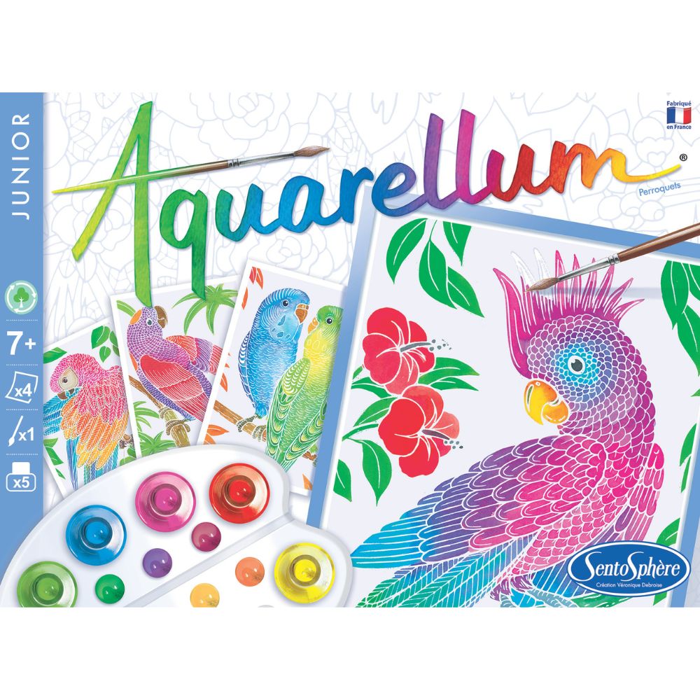 Aquarellum Junior Parrots