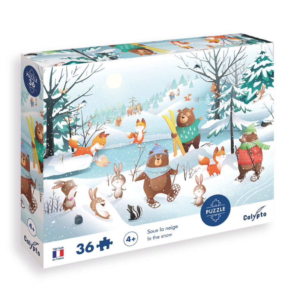Calypto Jigsaw Puzzle - Under the Snow 36 Pieces