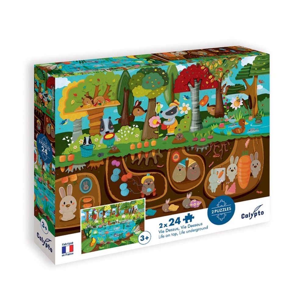 Calypto Jigsaw Puzzle - Life Above, Life Below 2 x 24 pieces