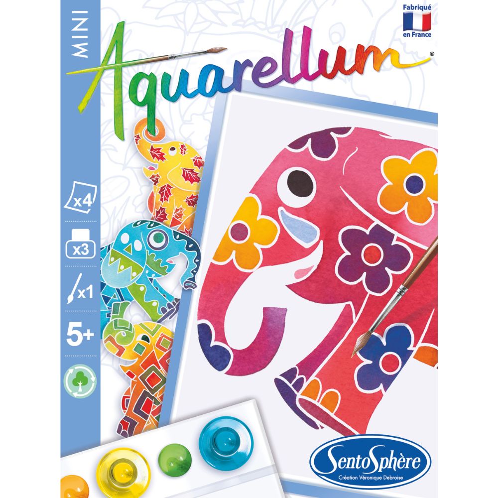 Aquarellum Mini Kit Elephants