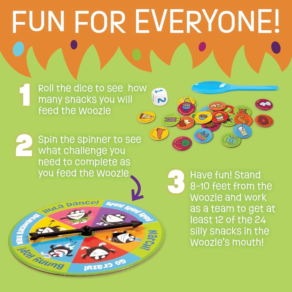 Peaceable Kingdom Cooperative Game - Feed The Woozle