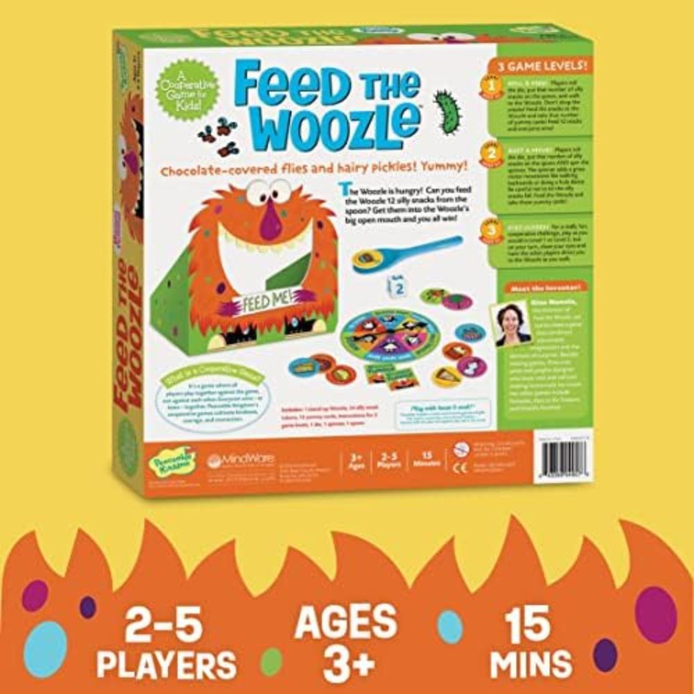 Peaceable Kingdom Cooperative Game - Feed The Woozle