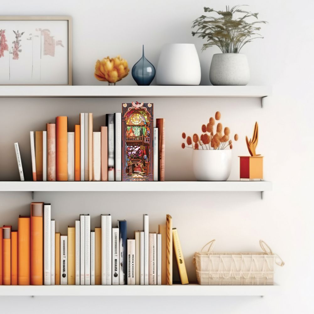 Graine Creative 3D Wooden Bookshelf Model - Magic House