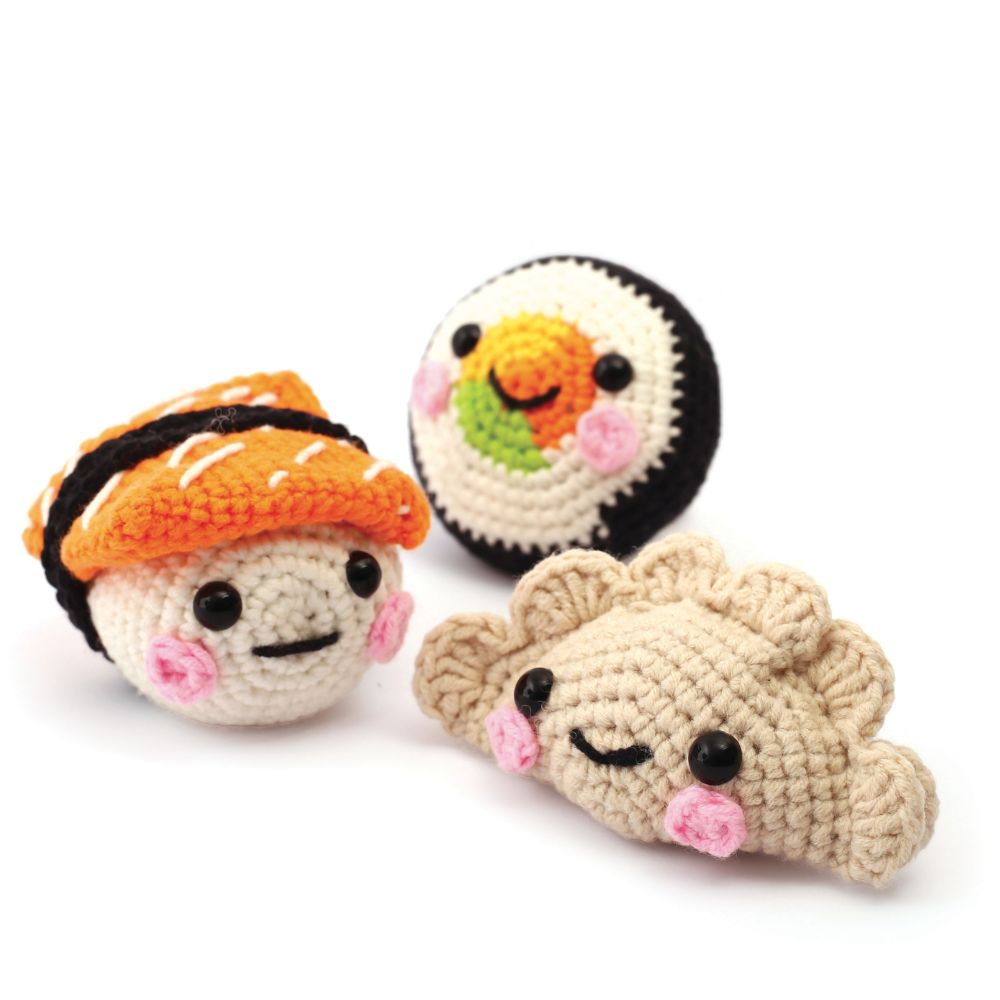 Graine Creative Amigurumi Crochet Kit - My Sushi