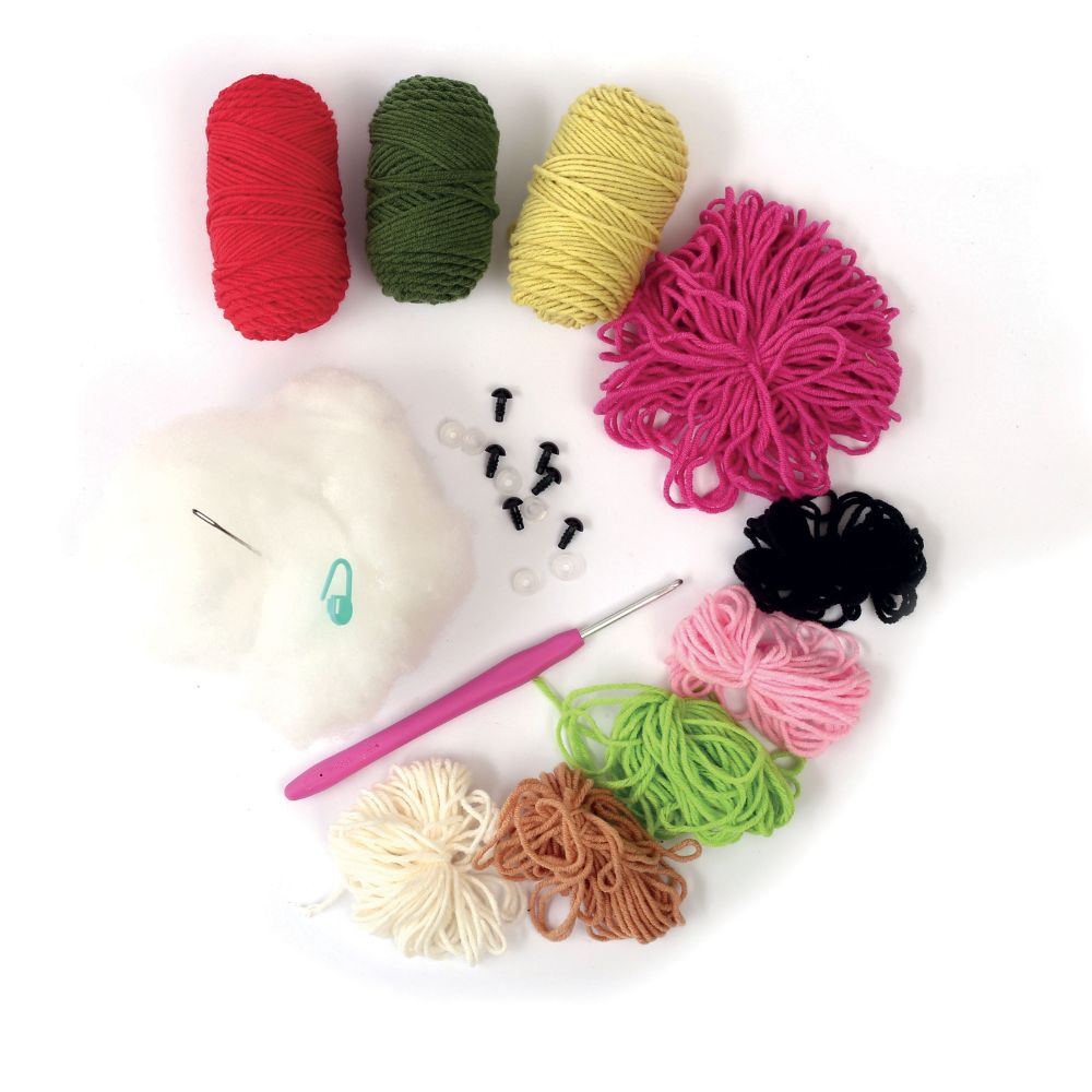 Graine Creative Amigurumi Crochet Kit - My Vegetables