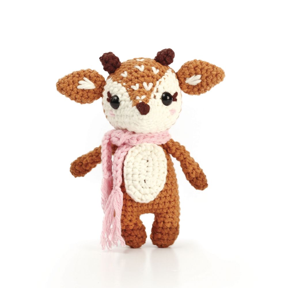 Graine Creative Amigurumi Crochet Kit – Deer 160mm