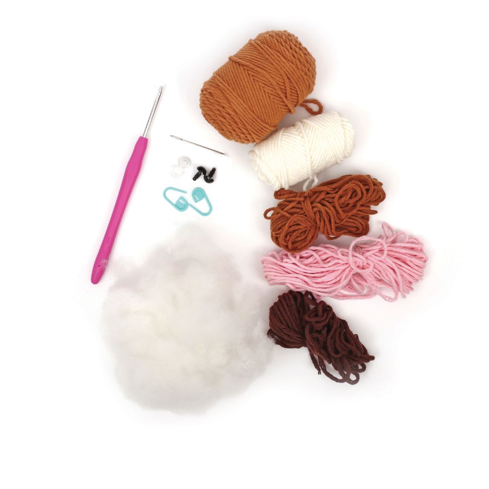 Graine Creative Amigurumi Crochet Kit – Deer 160mm