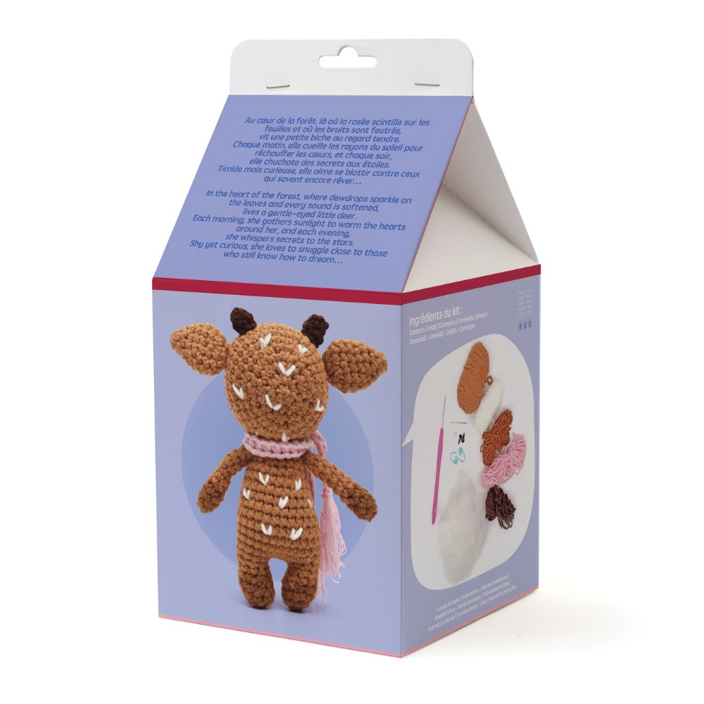 Graine Creative Amigurumi Crochet Kit – Deer 160mm
