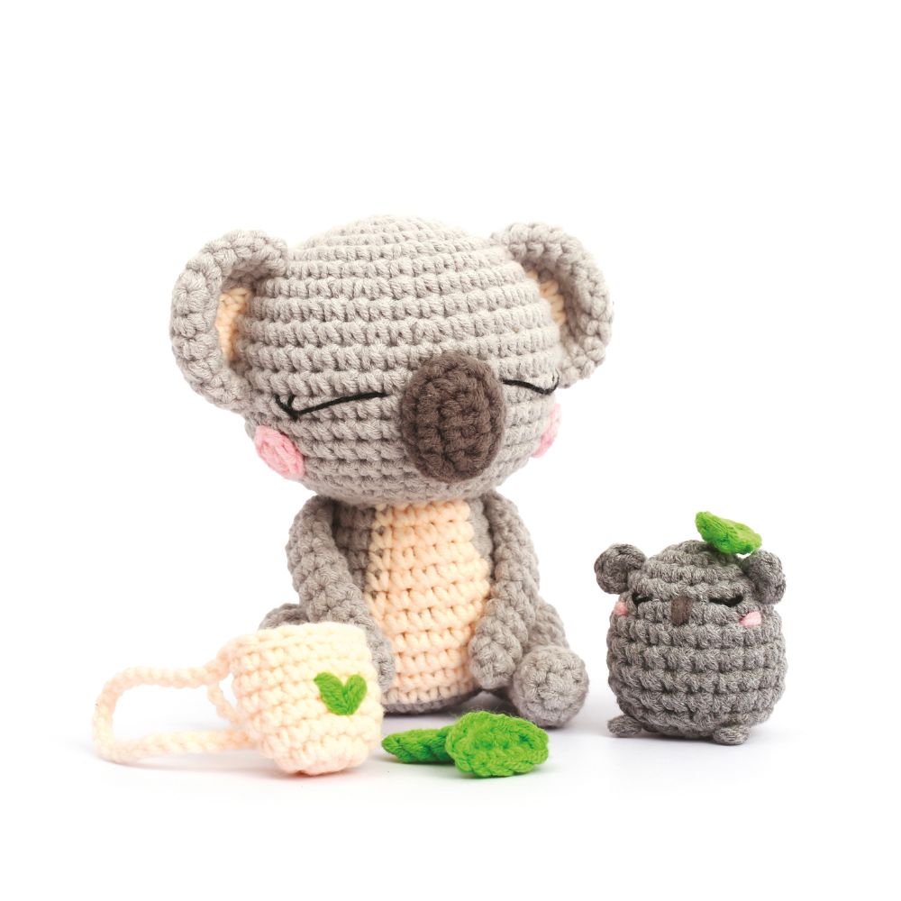 Graine Creative Amigurumi Crochet Kit – Koala 125mm