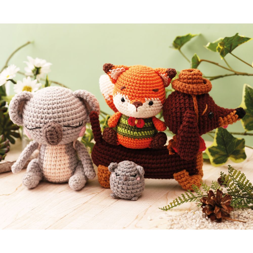 Graine Creative Amigurumi Crochet Kit – Koala 125mm