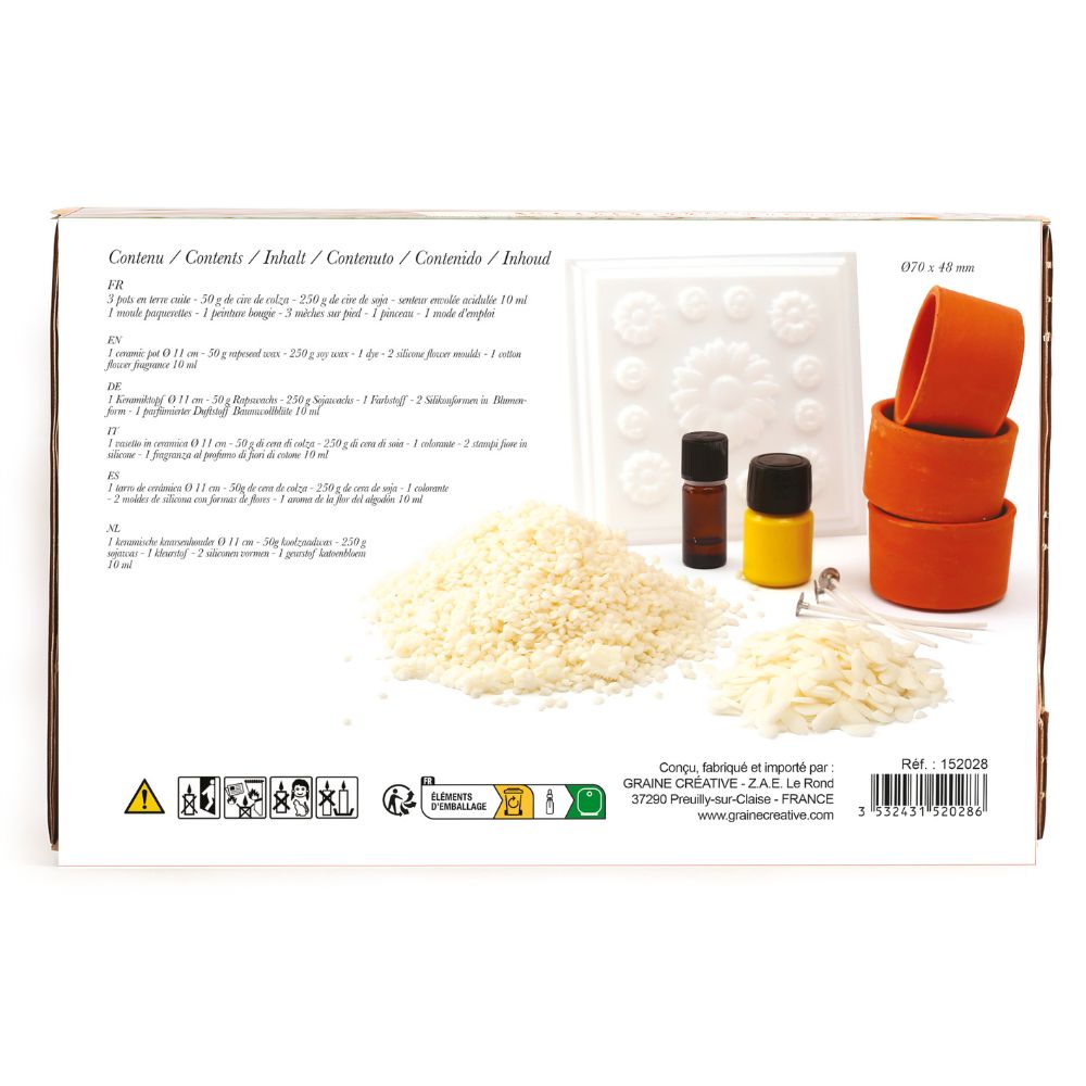 Graine Creative DIY Candle Making Kit - Daisy