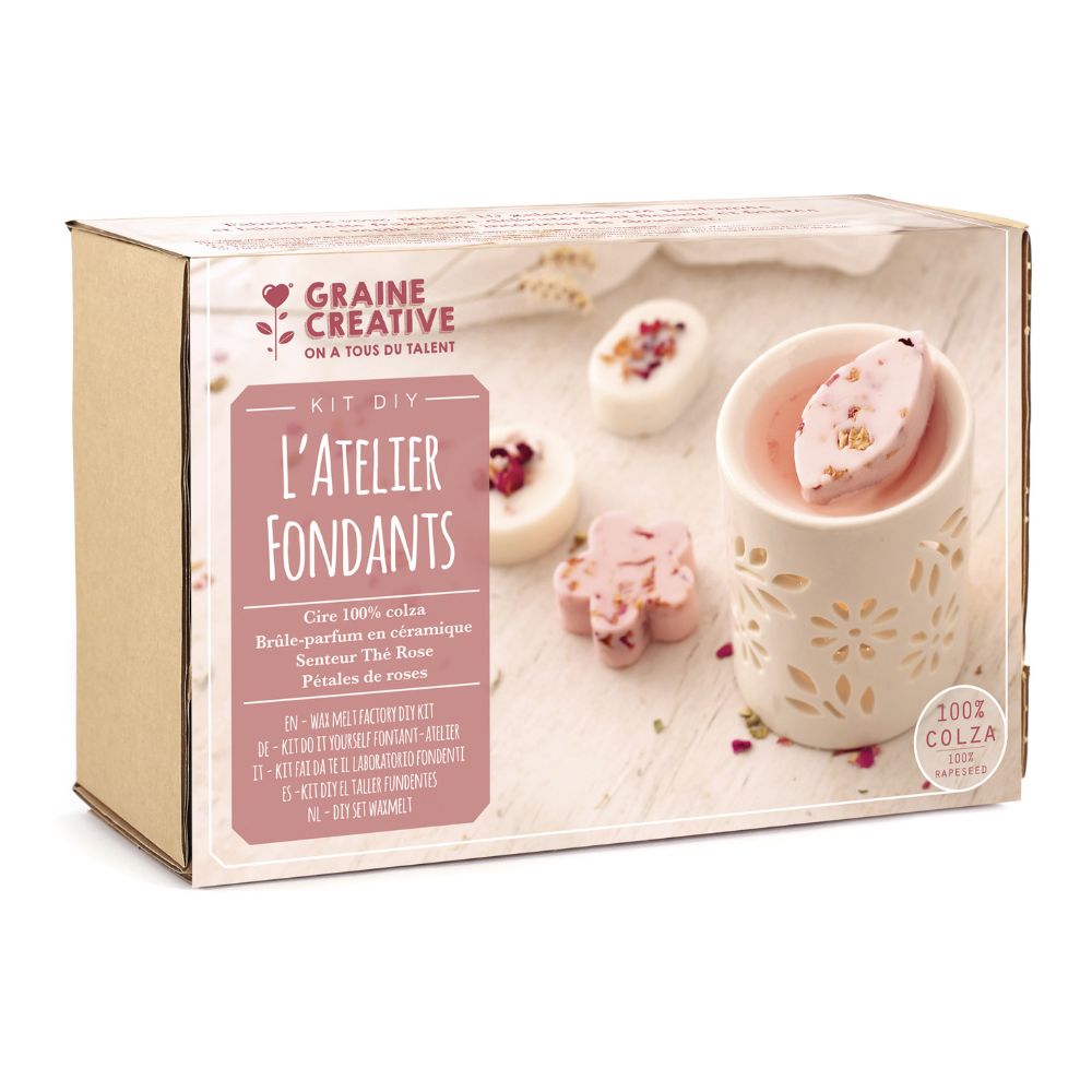 Graine Creative's Rose Wax Melt Making Workshop