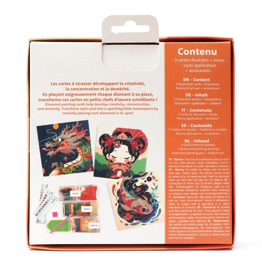 Graine Creative Diamond Dots Cards - Japan