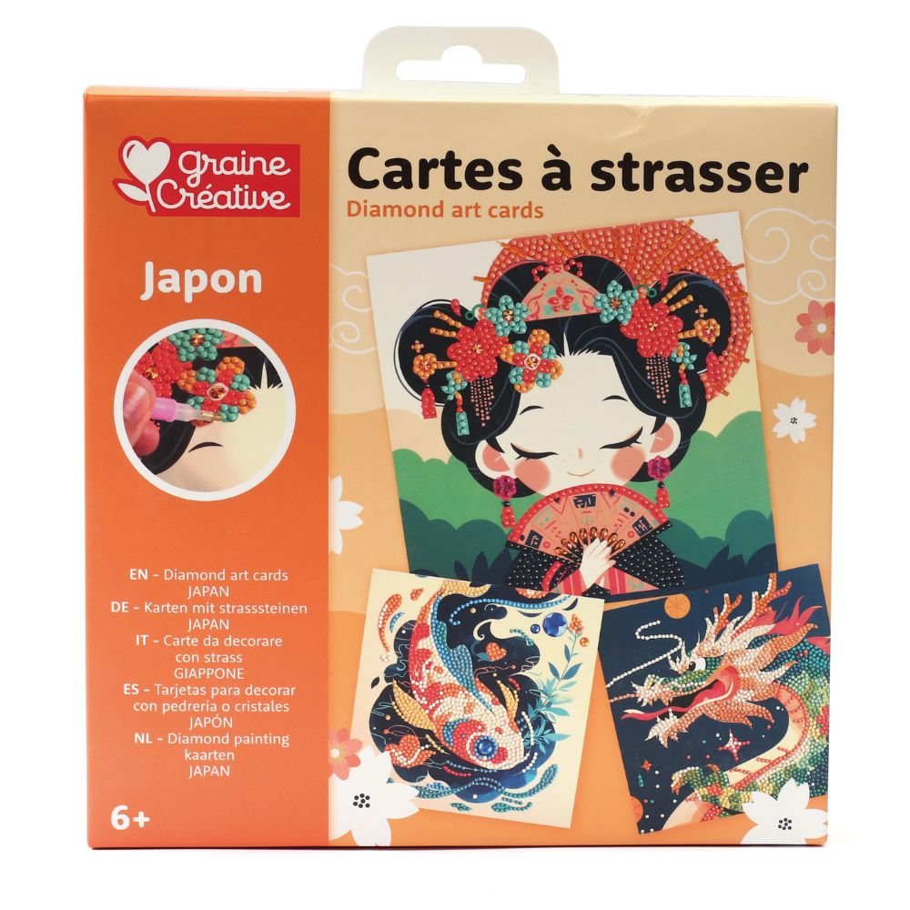 Graine Creative Diamond Dots Cards - Japan