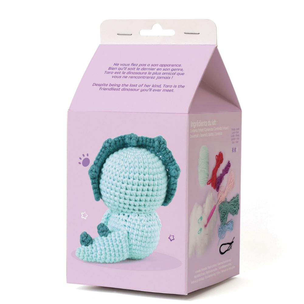 Graine Creative Dinosaur Mini Amigurumi Kit 100mm