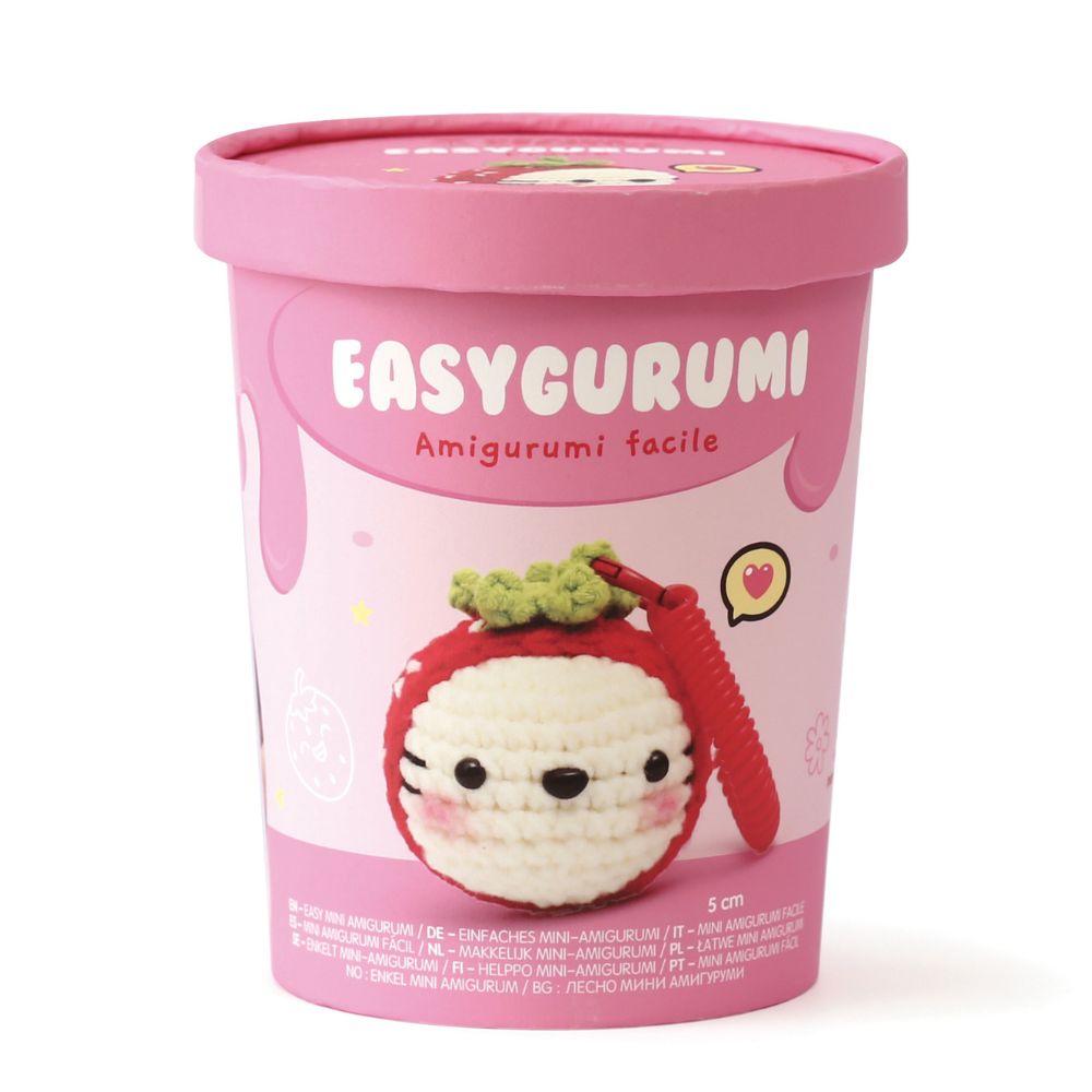 Graine Creative Easygurumi Crochet Kit - Strawberry