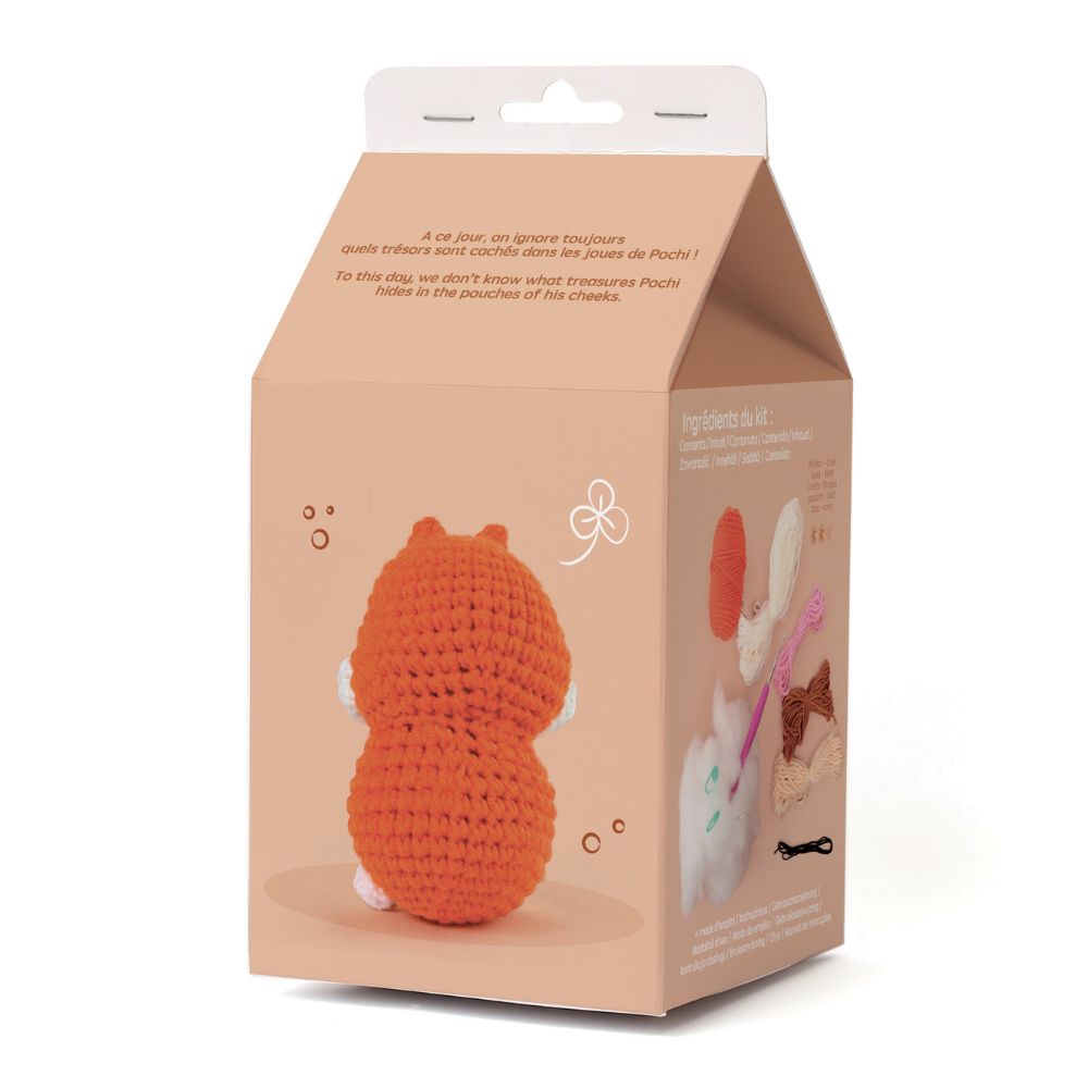 Graine Creative Hamster Mini Amigurumi Kit 100mm
