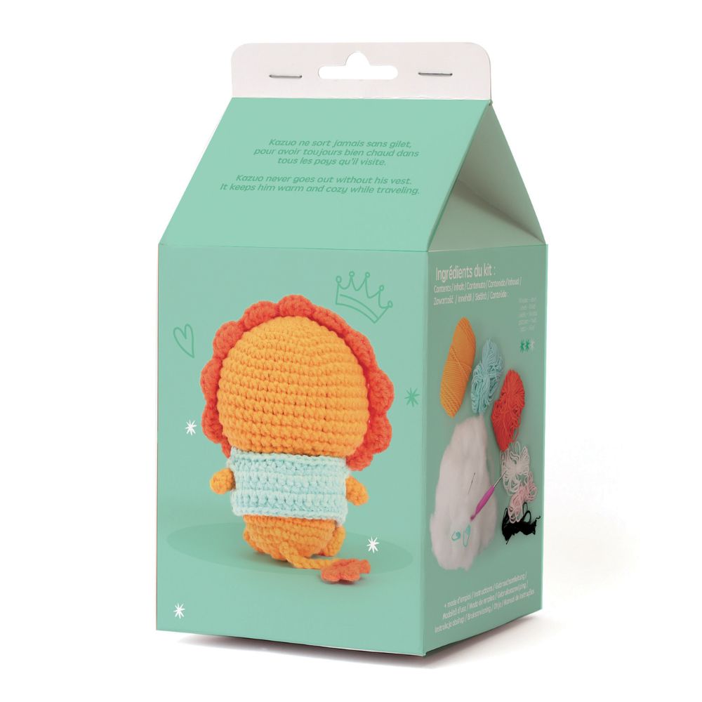 Graine Creative Lion Mini Amigurumi Kit 100mm